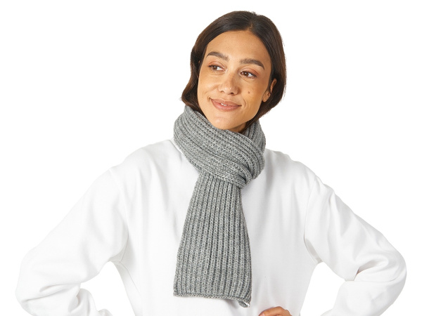 Шарф «Nordend», Цвет серый меланж