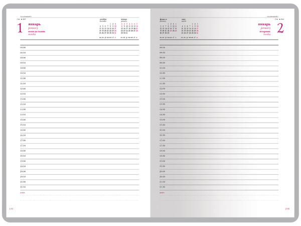 Ежедневник А5 датированный «Velvet» на 2026 год, Цвет зеленый