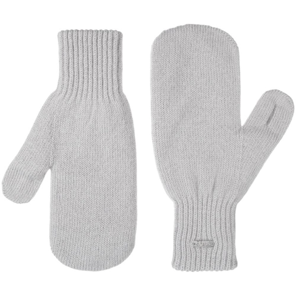 Варежки Capris, светло-серые, S/M