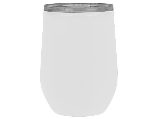 Термокружка «Pot», Цвет белый глянцевый