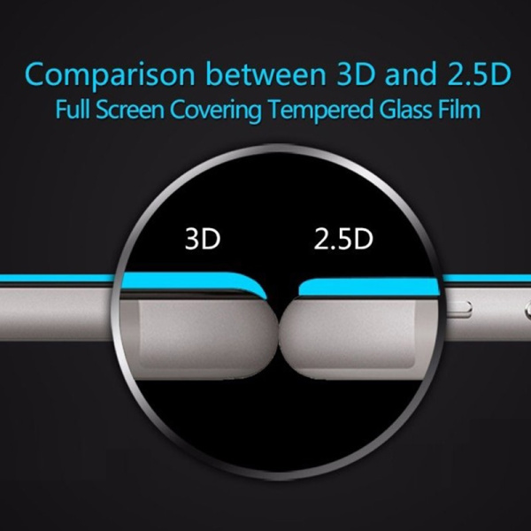 Защитное стекло (Glass 9D) iphone 7+ в кейсе