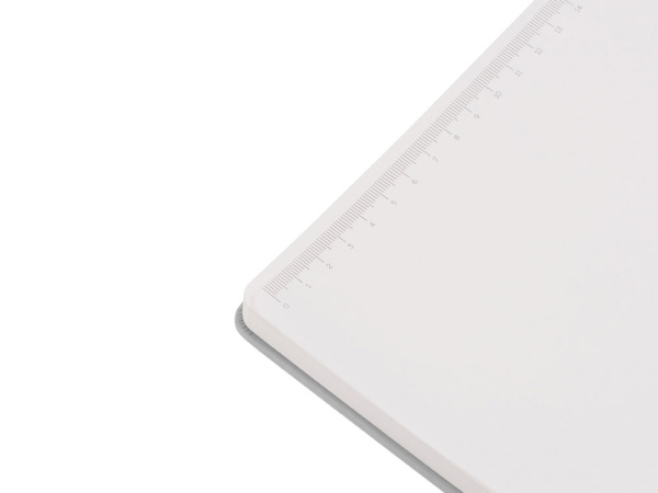 Бизнес-блокнот А5 «C2» soft-touch, Цвет серый