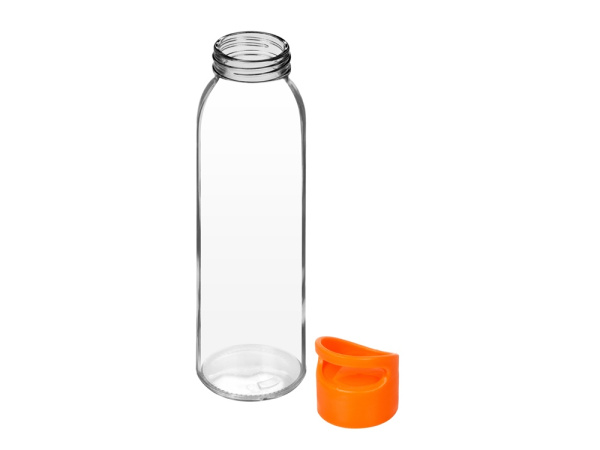 Стеклянная бутылка  «Fial», 500 мл, Цвет прозрачный/оранжевый