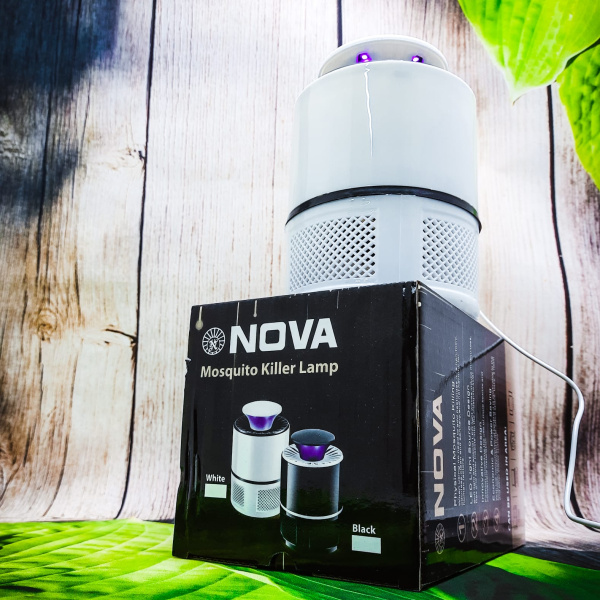 Электрическая лампа ловушка для комаров, уничтожитель насекомых Mosquito Killer Lamp NOVA NV-818 USB  (Лампа от комаров)