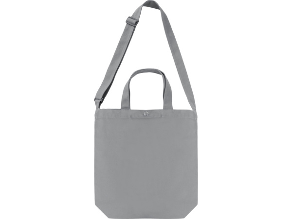 Сумка «Helfer» на кнопке с регулирующейся лямкой, Цвет серый