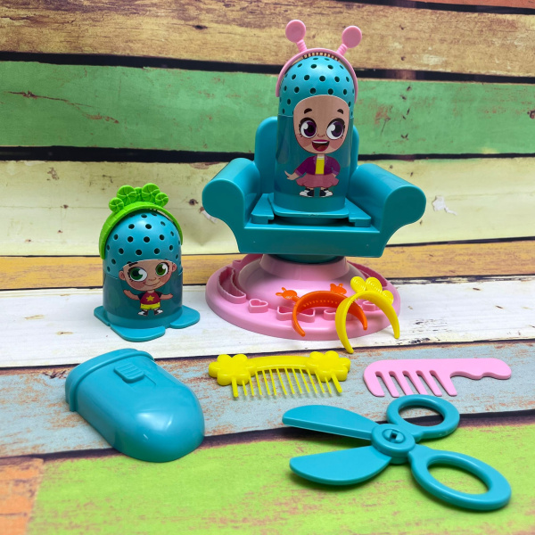 Тесто пластилин Genio Kids Набор "Студия причесок"