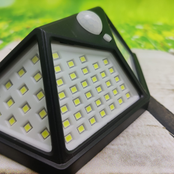 Уличный светильник с датчиком движения на солнечной батарее Solar Interaction Wall Lamp,  3 режима 1