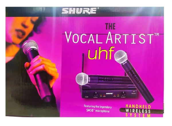 Вoкальнaя радиосистема Shure SM58 Vocal Artist (2 микрофона в кейсе) Shure SM 58 беспроводной караок