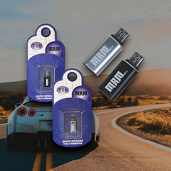 A2492 OTG переходник deespi T01  Type-C на USB Metal в блистере (black)  10pcs