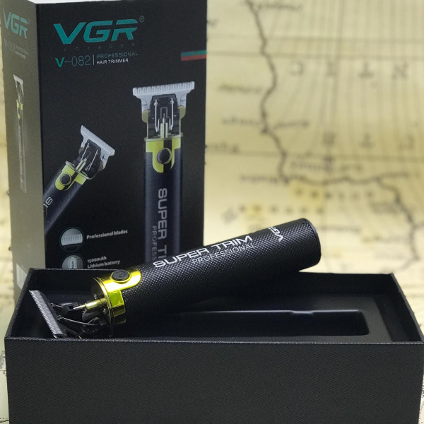 Профессиональный триммер для бороды и окантовки VGR®Voyager  V-082 беспроводной, увеличенное время р