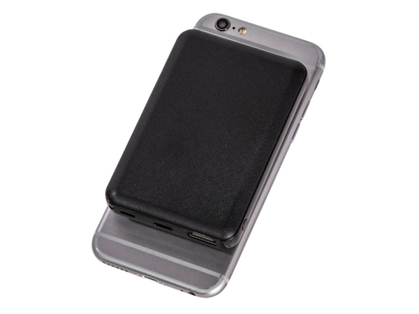 Беспроводной внешний аккумулятор «Grind Air» v. 2, 5000 mAh, Цвет черный