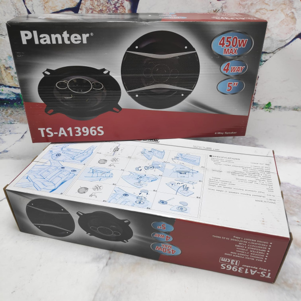 Автомобильные динамики/колонки Planter TS-A1396S 13 см 450W MAX