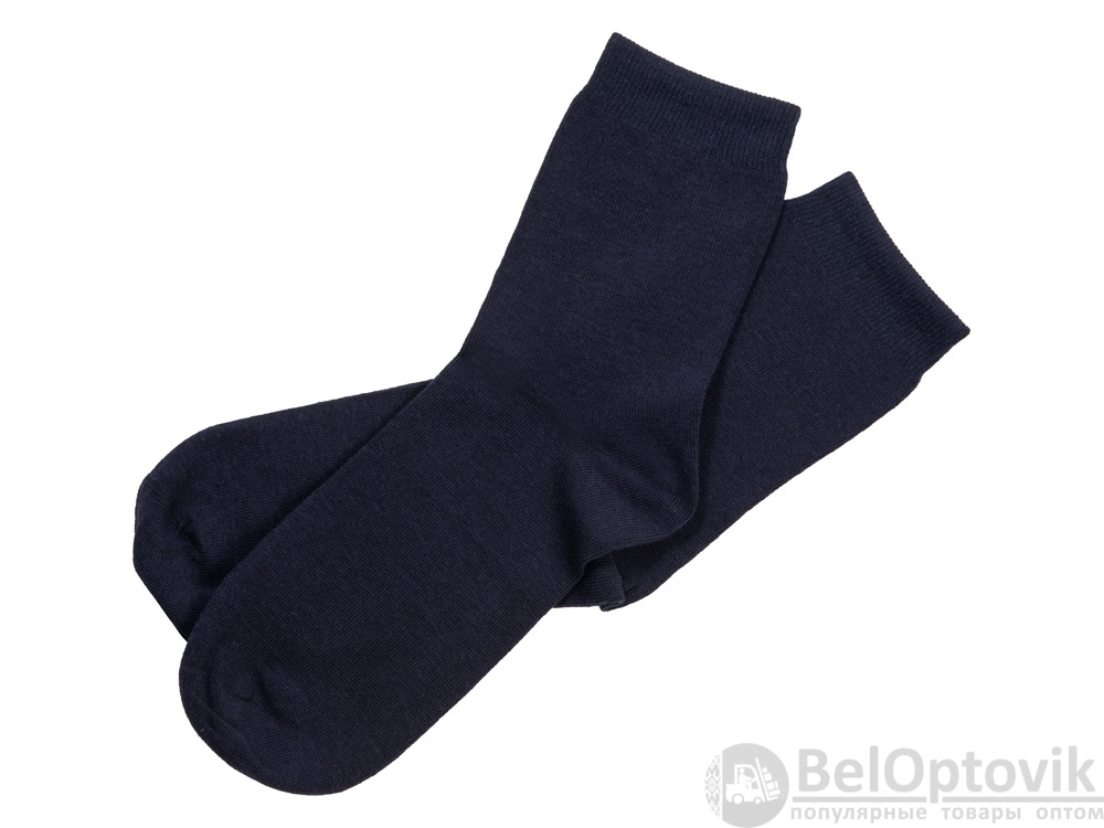 Носки однотонные «Socks» мужские, Размер 41-44, Цвет темно-синий