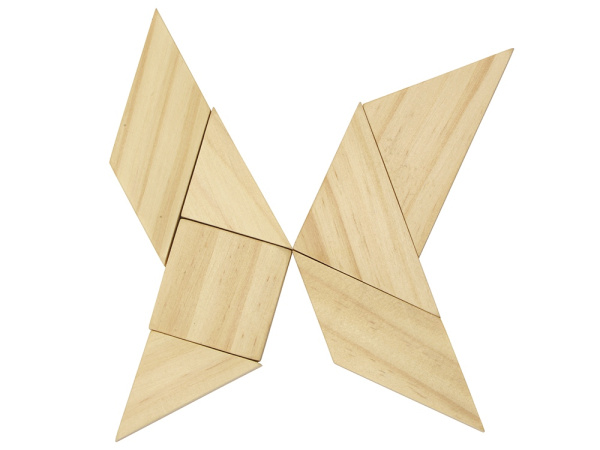 Деревянная головоломка в коробке «Smart», Цвет натуральный