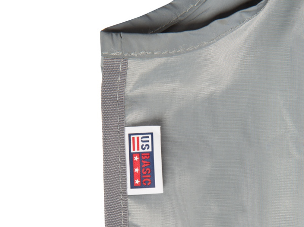 Складная светоотражающая сумка-шоппер «Reflector», Цвет серый светоотражающий