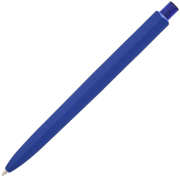 Ручка шариковая Prodir DS8 PRR-T Soft Touch, синяя, 14х1,1 см