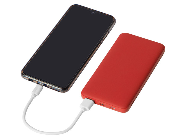 Внешний аккумулятор «Reserve Pro»,10 000 mAh, Цвет красный