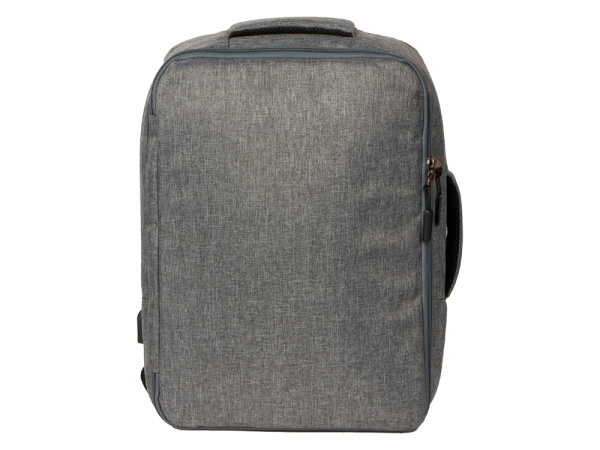 Рюкзак-трансформер «Turnover» для ноутбука 15" из переработанного пластика, Цвет серый