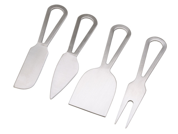 Набор сырных ножей «Montasio», Цвет серебристый