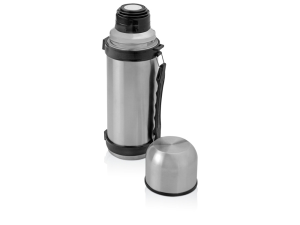 Термос «Гималаи», Цвет серебристый/черный