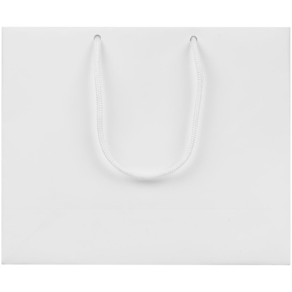 Пакет бумажный с ламинацией Lami Tote S, белый, 24х20х10 см