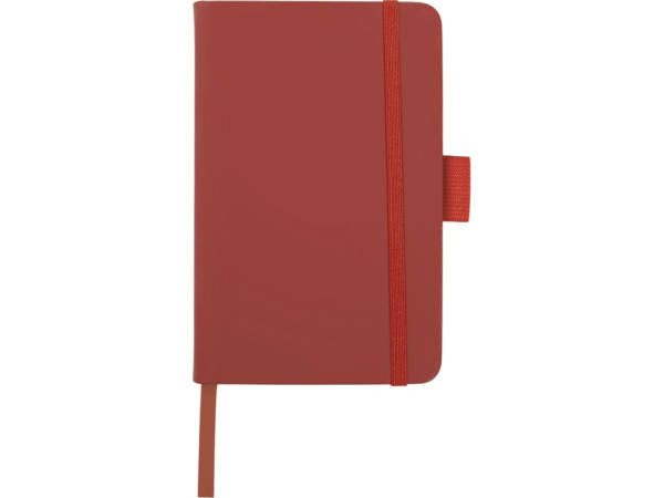 Блокнот А6 в твердой обложке «Vision 2.0» soft-touch, Размер А6, Цвет красный
