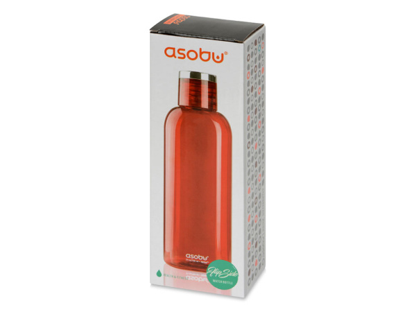 Бутылка для воды «FLIP SIDE», тритан, Цвет красный