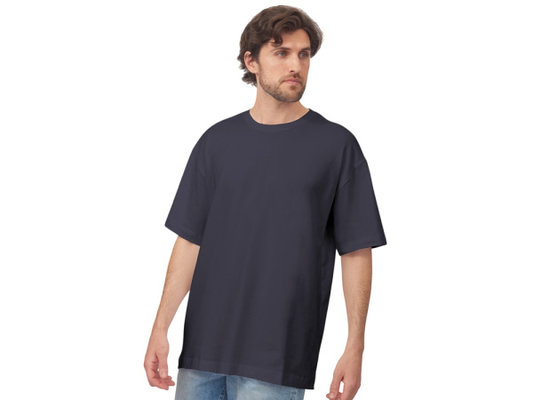 Футболка оверсайз «Vienna» унисекс, Размер XL, Цвет темно-синий