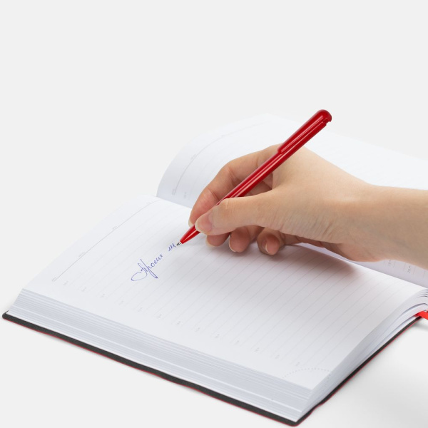 Ручка шариковая Penpal, красная, 14,5х1 см