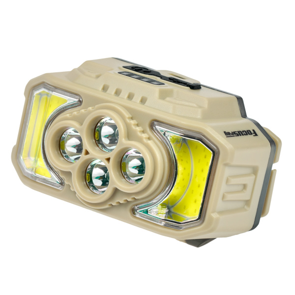 FOCUSray 1332 акку 18650 1200мАН 200 люмен,индикатор зарядки,сенсор,USB кабель 1/160, шт