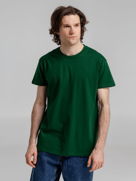 Футболка Imperial 190, темно-зеленая, S–5XL