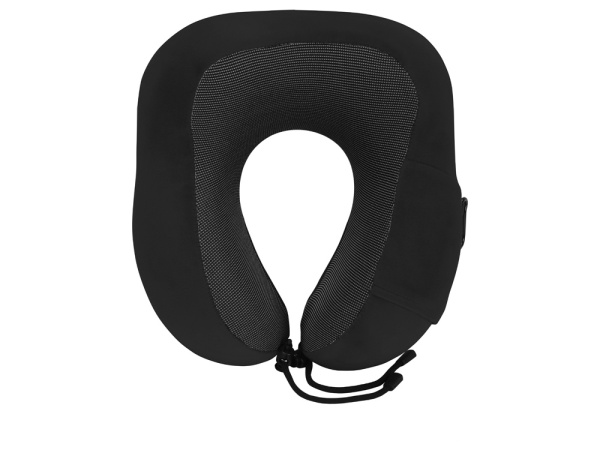 Подушка для путешествий с эффектом памяти «Dream», Цвет черный