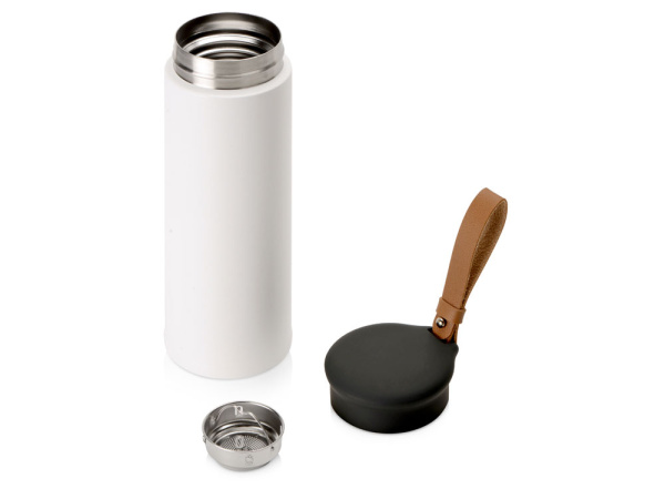 Вакуумный термос «Engage», 450 мл, Цвет белый, черный, коричневый