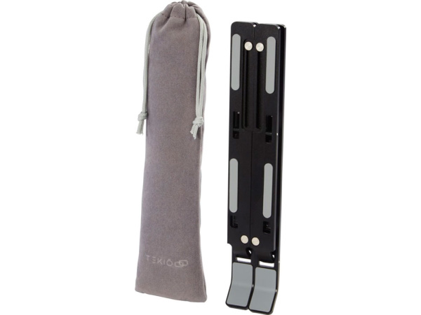 Складывающаяся подставка для ноутбука «Rise», Цвет черный