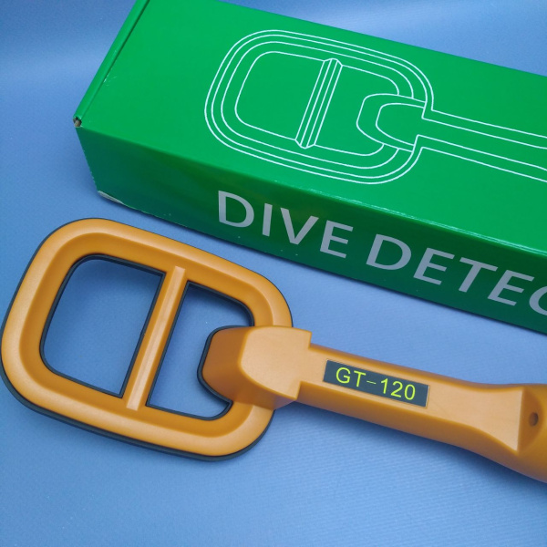 Металлоискатель подводный Dive Detector GT-120 с фонариком, ручной, портативный