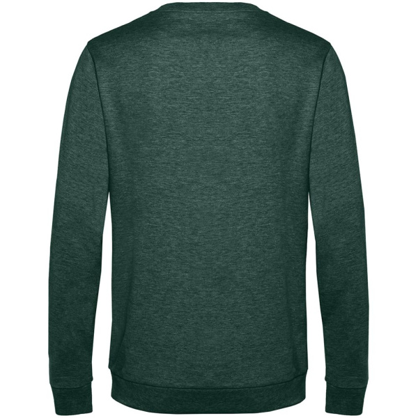 Свитшот унисекс Set In, темно-зеленый меланж, XS–3XL