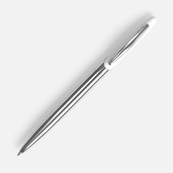 Ручка шариковая Dagger Soft Touch, белая, 14х0,9 см