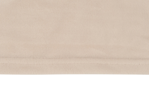 Плед флисовый «Natty» из переработанного пластика, Цвет бежевый