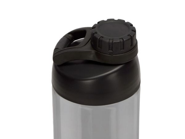 Спортивная бутылка для воды с держателем «Biggy», 1000 мл, Цвет черный