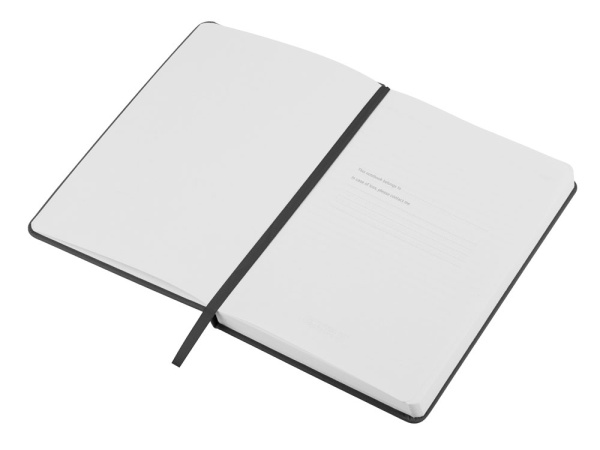 Бизнес-блокнот А5 «C2» soft-touch, Цвет черный