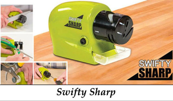 Точилка для ножей электрическая универсальная Swifty Sharp "Свифти Шарп"