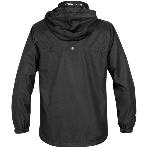 Ветровка мужская Stratus, черная, S–5XL