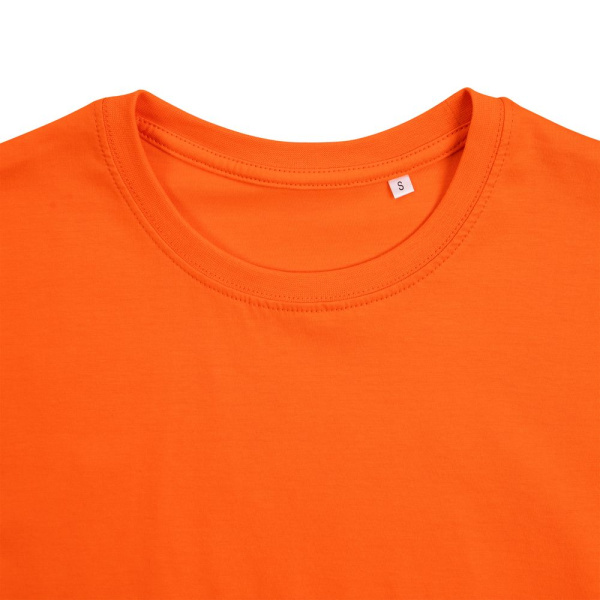 Футболка унисекс T-Bolka 160, темно-оранжевая, S—4XL