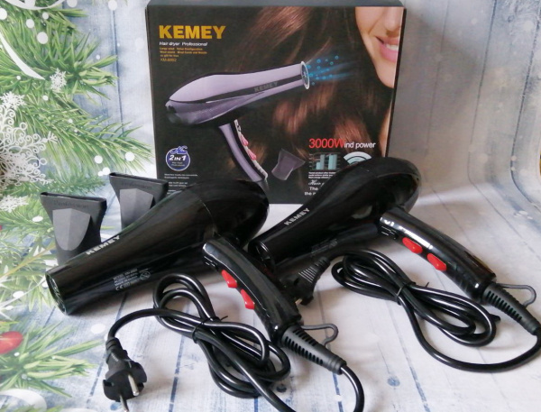 Фен для волос Kemei KM-8892, 3000W