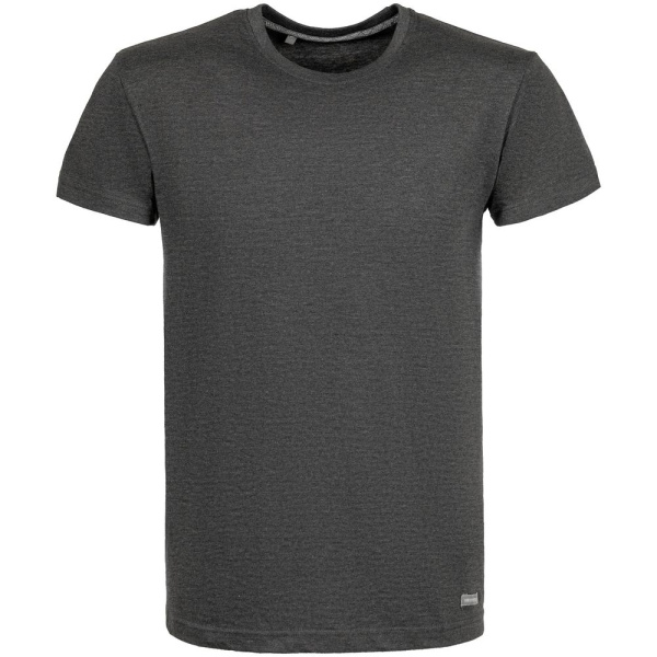 Футболка унисекс Firm Wear, черный меланж, S–4XL
