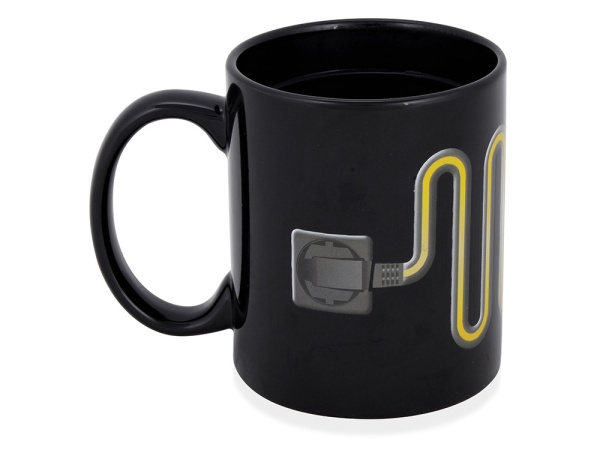 Кружка «Лампочка», Цвет черный/серый