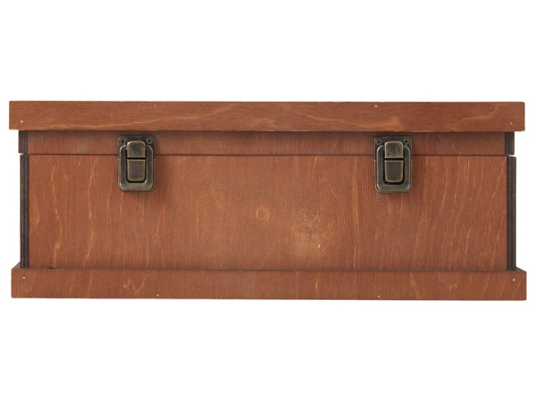 Подарочная коробка для двух бутылок «Cotes de Toul», Цвет коричневый