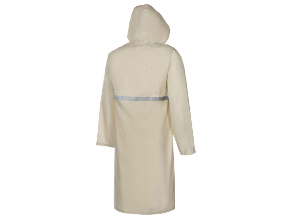 Дождевик со светоотражающей тесьмой «Lanai», Размер XL-2XL, Цвет молочный