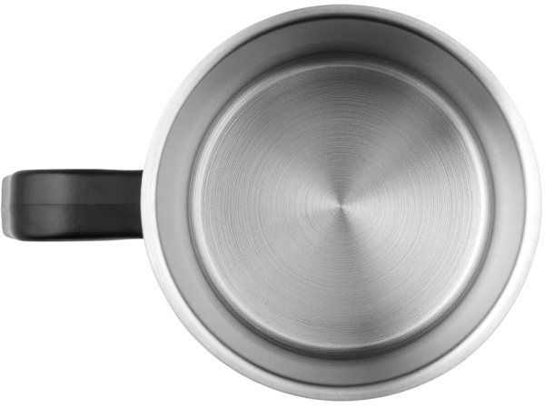 Стальная кружка с двойными стенками «Climber Max», 450 мл, Цвет черный