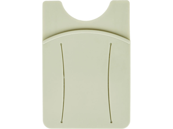 Картхолдер для телефона с держателем «Trighold», Цвет зеленый оливковый